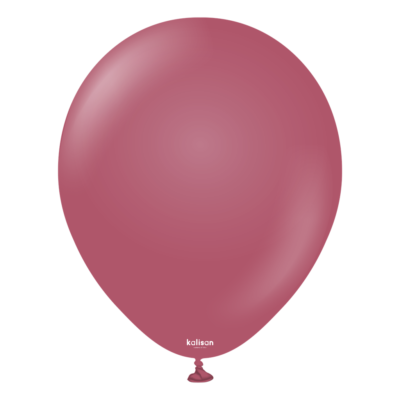 100 x Latex Balloon 5in Mirror Burgundy