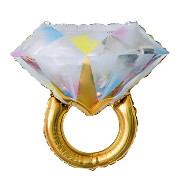 Foil Balloon Ring 71x55cm