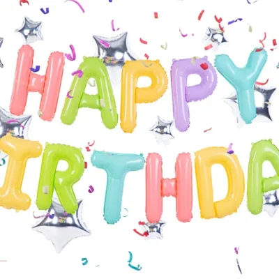 Foil Letter Balloons