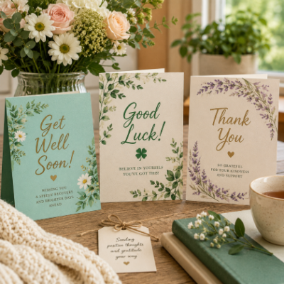 Get well / Good Luck / Thank you
