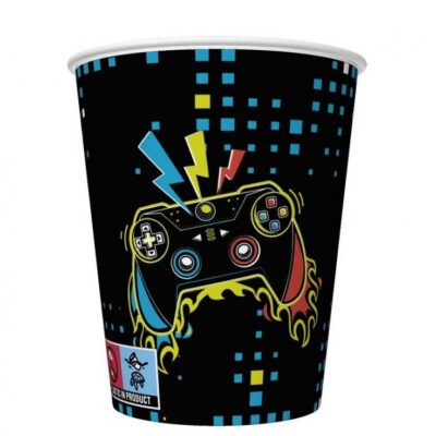 Paper cups Play Joystick , 250 ml, 8 pcs