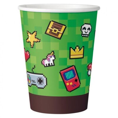 Paper cups Game On, 250 ml, 6 pcs.