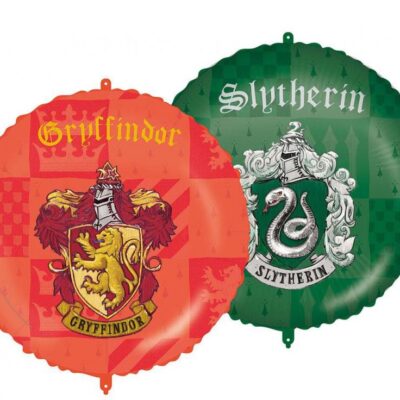 Harry Potter 18 inch foil balloon, Gryffindor and Slytherin dual side