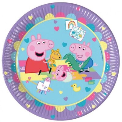 Peppa Pig paper plates, Next Generation, 23 cm, 8 pcs.