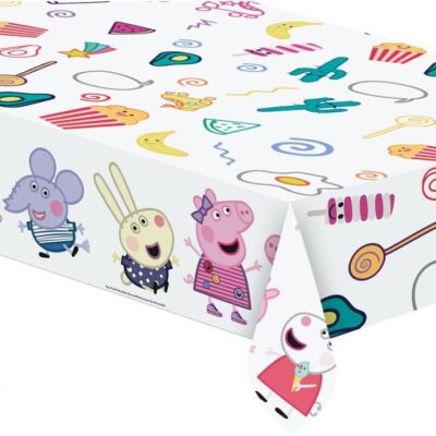 Peppa Pig plastic tablecloth, 120x180 cm