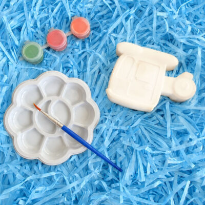 Tractor mini painting craft kit